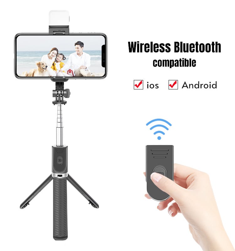 Magnetic Tripod for Mobile Phones - Capture Moments Effortlessly!