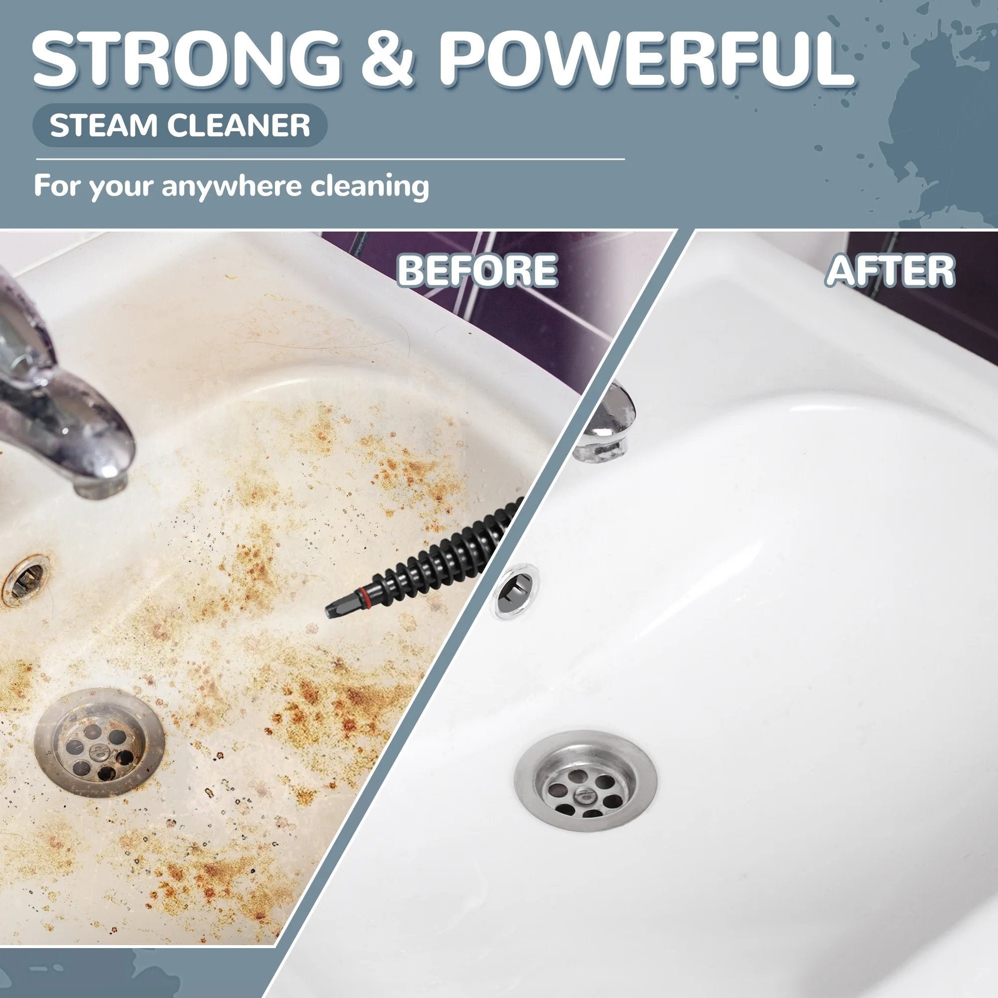 SteamPro Elite: The Ultimate Handheld Steam Cleaner for Multi-Surface Deep Cleaning