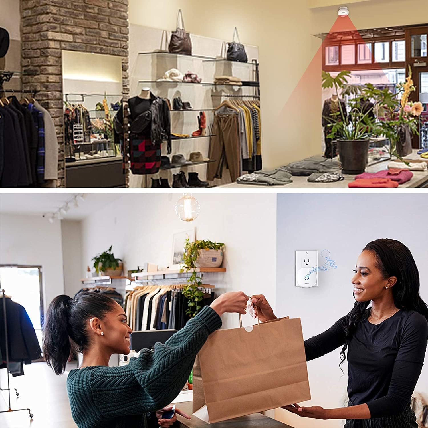 PIR Motion Detector with Alarm – Wireless and Reliable Protection