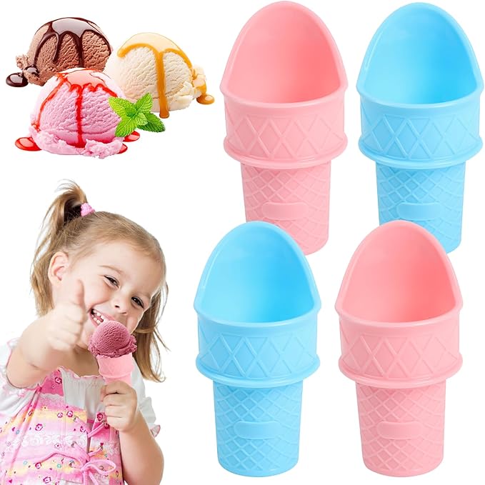 Colorful Delight: Versatile Ice Cream Cone Holders for Every Occasion