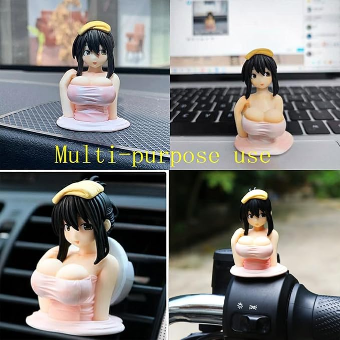 Dynamic Bobblehead Dashboard Ornaments