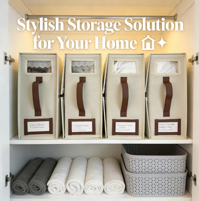 Foldable Sheet Storage Set – Keep Your Bedding Organized and Neat 🛏️✨