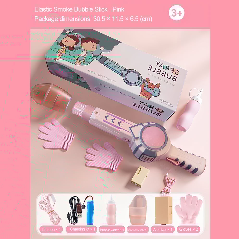 🎉 Magical Smoke Bubble Machine for Kids