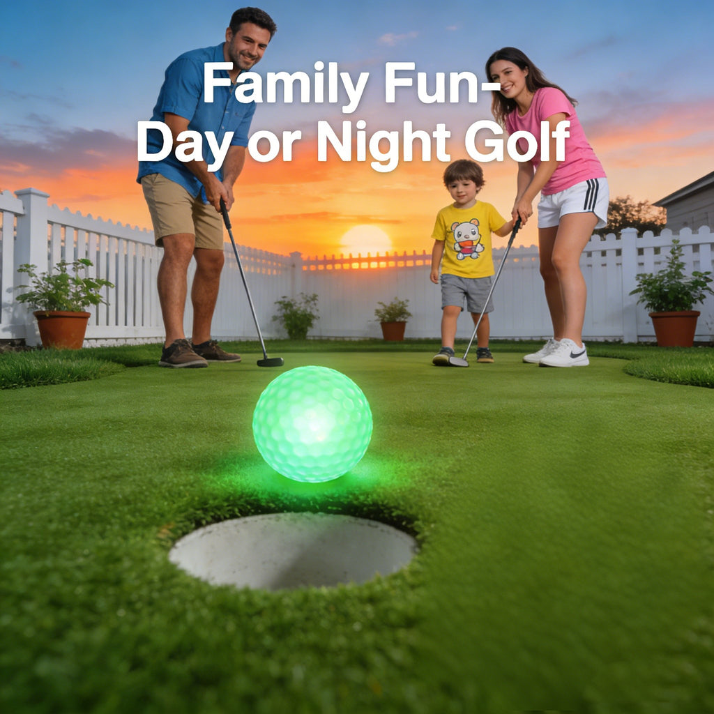 🌟 Glow in the Dark LED Golf Balls