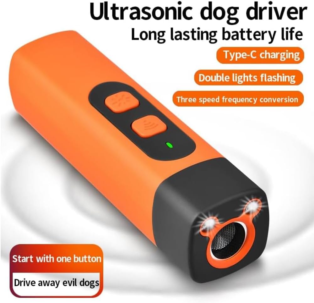 Ultrasonic Dog Bark Deterrent Device – Humane & Effective Dog Repeller