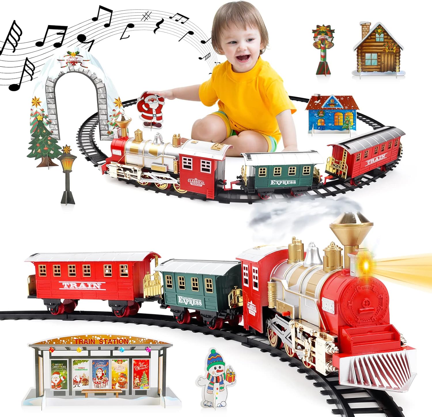 Train Set for Christmas Tree