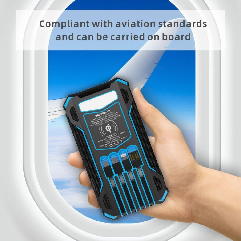 🌞 Outdoor Foldable Solar Power Bank – 20,000mAh